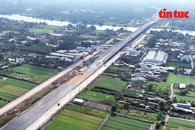 Chuẩn bị khởi công tuyến đường gom đầu tiên của dự án Vành đai 4 TP Hồ Chí Minh