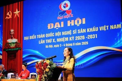 NSND Trịnh Thúy Mùi tái đắc cử Chủ tịch Hội Nghệ sĩ Sân khấu Việt Nam khóa X