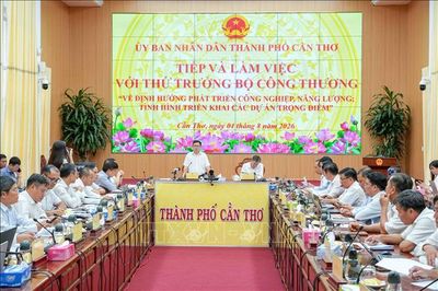 Cần Thơ đề xuất bổ sung 19 dự án nguồn điện mới với tổng công suất hơn 42.000 MW