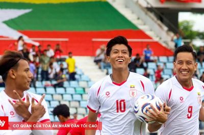 Myanmar – Lào (7 – 2): Chiến thắng tưng bừng của Myanmar