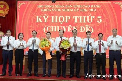 Ông Lương Tuấn Hùng giữ chức Phó Chủ tịch UBND tỉnh Cao Bằng