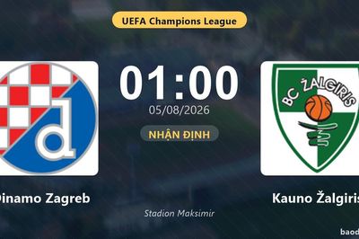 Nhận định Dinamo Zagreb vs Kauno Žalgiris: đội hình dự kiến