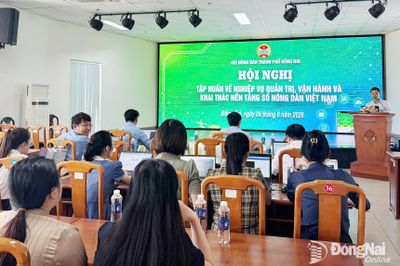 Tập huấn quản trị, vận hành nền tảng số 'Nông dân Việt Nam'