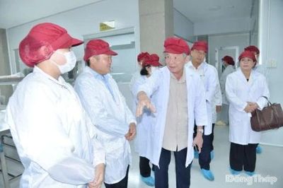 Bí thư Tỉnh ủy Đồng Tháp thăm, làm việc với Hiệp hội Yến sào tỉnh