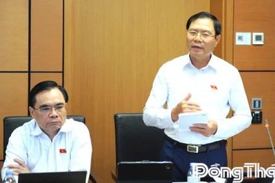 Đoàn Đại biểu Quốc hội tỉnh Đồng Tháp: Thảo luận nhiều nội dung quan trọng về quốc phòng và phổ biến, giáo dục pháp luật