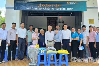 Xã Tân Dương: Khánh thành nhà ở an sinh xã hội cho hộ nghèo