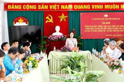 Nâng cao chất lượng giám sát, phản biện xã hội