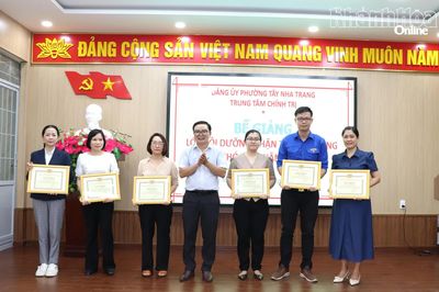 Trung tâm Chính trị Nha Trang bế giảng lớp bồi dưỡng nhận thức về Đảng khóa 4