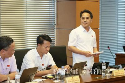 Đoàn ĐBQH tỉnh Lai Châu tham gia nhiều ý kiến tại phiên thảo luận tổ