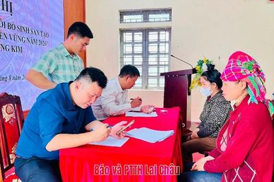 Khảo sát triển khai mô hình nuôi bò sinh sản tạo sinh kế giảm nghèo bền vững tại xã Mường Kim