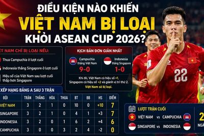 Điều kiện nào khiến Việt Nam bị loại khỏi ASEAN Cup 2026?