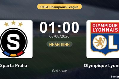 Nhận định Sparta Praha vs Olympique Lyonnais: đội hình dự kiến