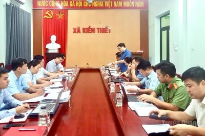 Kiểm tra thi hành pháp luật về tín ngưỡng, tôn giáo tại xã Kiến Thiết