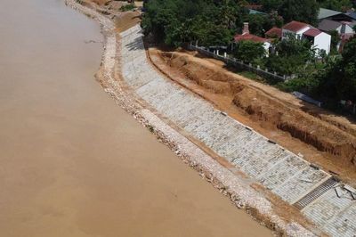 Thanh Hóa: Tăng tốc thi công các dự án chống sạt lở và xử lý sạt lở