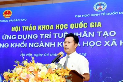 Đưa AI vào đào tạo, nghiên cứu và giải quyết các bài toán thực tiễn của khối ngành khoa học xã hội