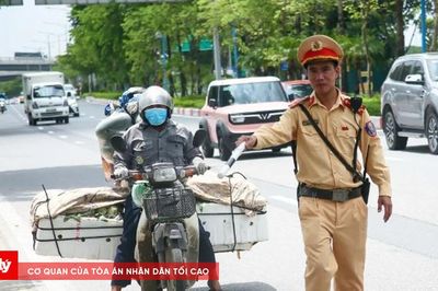 Hà Nội xử lý gần 500 xe tự chế, chở hàng cồng kềnh trong 2 tuần
