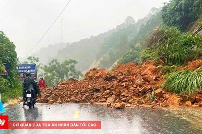Tuyên Quang: Mưa lớn kéo dài gây sạt lở nghiêm trọng, chia cắt nhiều tuyến giao thông