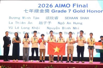 Học sinh Việt Nam thắng lớn tại Đấu trường Toán học châu Á