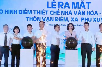 Hà Nội ra mắt mô hình thiết chế văn hóa cơ sở