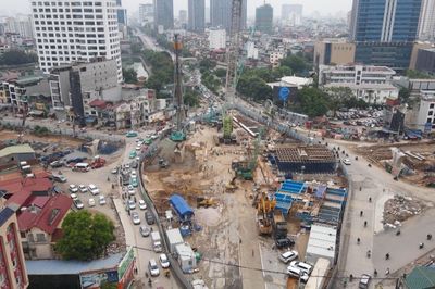 Tăng tốc thi công dự án Metro Văn Cao – Hòa Lạc