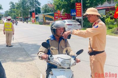 Xử phạt 13.366 trường hợp vi phạm trật tự an toàn giao thông