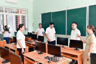 Phường Bạc Liêu giám sát công tác chuẩn bị năm học mới tại 19 trường học