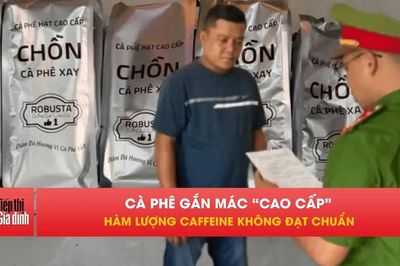 Bóc trần xưởng 'cà phê chồn' giả bán giá 190.000 đồng/kg