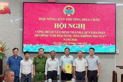 Tp. Huế: Phát huy vai trò của Hội Nông dân trong xây dựng địa bàn không ma túy