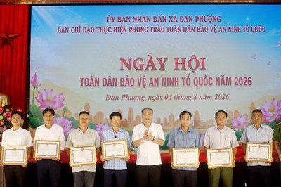Xã Đan Phượng: Xây dựng thế trận an ninh nhân dân vững chắc