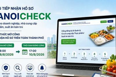 Cổng tiếp nhận hồ sơ HanoiCheck chính thức mở từ ngày 6-8