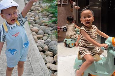Vẻ ngoài dễ thương của con trai Phương Oanh