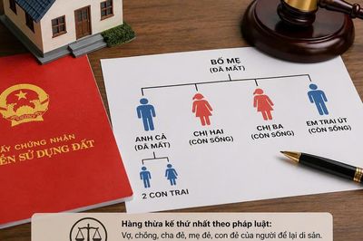 Bố mẹ mất không để lại di chúc, con đã tách hộ khẩu có còn được chia thừa kế?