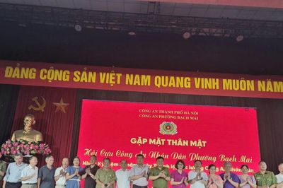 Gặp mặt thân mật hội cựu CAND phường Bạch Mai