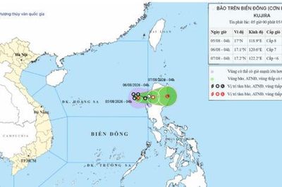 Áp thấp nhiệt đới mạnh lên thành cơn bão số 3