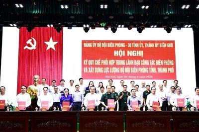 Tăng cường phối hợp lãnh đạo công tác biên phòng tại tỉnh, thành phố biên giới