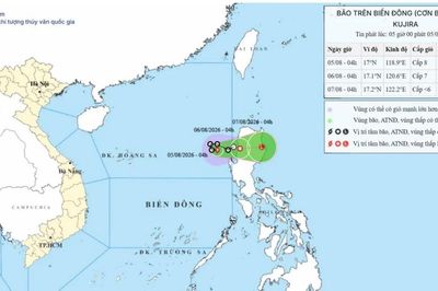 Áp thấp nhiệt đới trên Biển Đông đã mạnh lên thành bão số 3