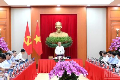 [Ảnh] Phiên họp thứ nhất Ban Chỉ đạo Trung ương về tổng kết thực tiễn và nghiên cứu sửa đổi, bổ sung Điều lệ Đảng
