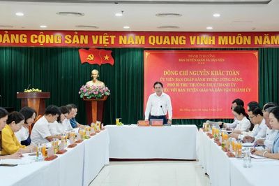 Nâng cao hiệu quả công tác tuyên giáo trong mô hình chính quyền địa phương hai cấp