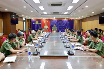 Đoàn kiểm tra số 2 Công an TP Đà Nẵng quán triệt, phân công nhiệm vụ