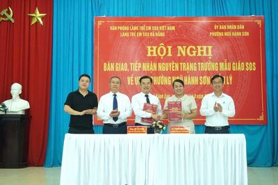 Tiếp nhận Trường Mẫu giáo SOS Đà Nẵng về địa phương quản lý