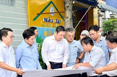 Khảo sát 4 dự án thuộc chương trình chỉnh trang đô thị khu vực bờ Nam Kênh Đôi