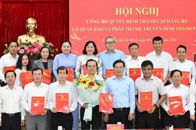 Đồng chí Lê Văn Minh giữ chức Bí thư Đảng ủy Cơ quan Báo và Phát thanh, Truyền hình TPHCM