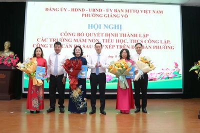 Giảm đầu mối quản lý, không giảm điểm học sau sắp xếp trường