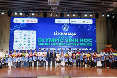 Sinh viên toàn quốc tranh tài tại Olympic Sinh học lần thứ VI