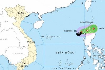 Bão số 3 trên vùng biển phía Đông Nam của khu vực Bắc Biển Đông, gió cấp 8, giật cấp 10