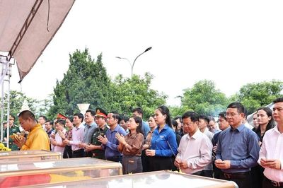 Lấy mẫu ADN tìm lại danh tính 8 liệt sĩ ở Ngã ba Đồng Lộc