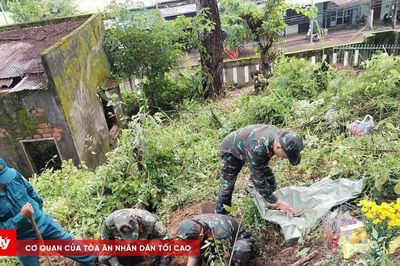 Quy tập thêm 5 hài cốt liệt sĩ tại xã Đăk Pék