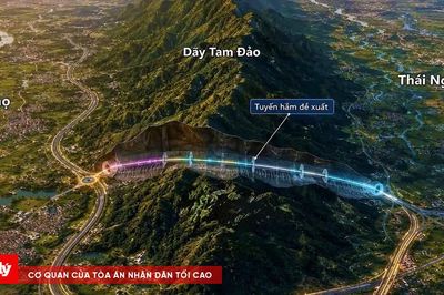 Đề xuất đầu tư đường hầm 5.800 tỷ đồng xuyên Tam Đảo
