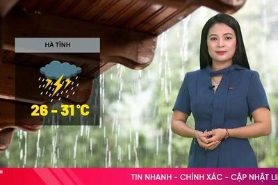 Dự báo thời tiết Hà Tĩnh ngày 5/8: Có mưa vừa, mưa to và dông