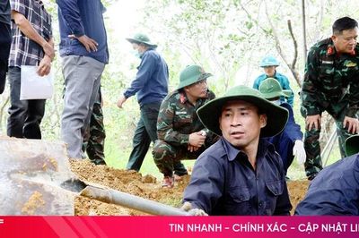 Theo nguồn tin, tổ chức tìm kiếm hài cốt liệt sĩ ở Hương Bình, Phúc Trạch